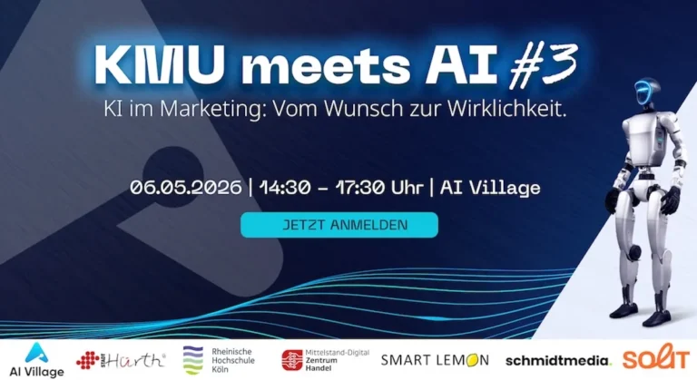 schmidtmedia bei „KMU meets AI #3: KI im Marketing“